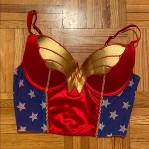 WONDER WOMAN Bustier *HALLOWEEN*